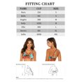 thumbnail image 2 of RELLECIGA Women's Strappy Longline Triangle Bikini Top, 2 of 6
