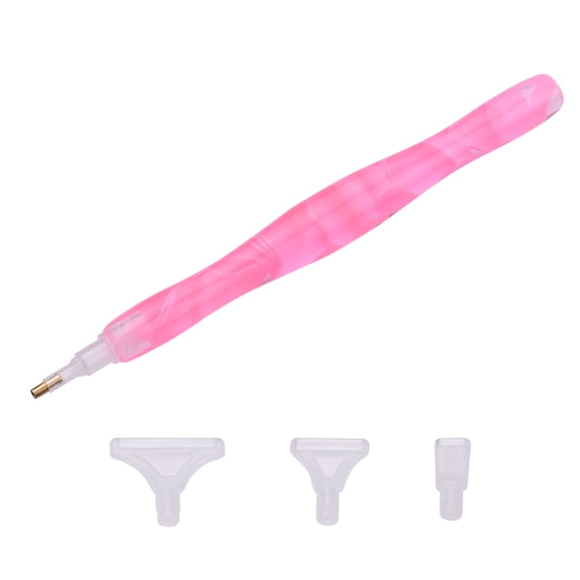 Diamond Painting Pen Kit Resin Point Drill Pen Rhinestone Picker Tool with Drill Heads for