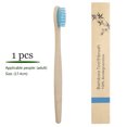 thumbnail image 1 of Bamboo Toothbrush Soft Bristles Biodegradable Teeth Brush Bamboo Toothbrushes Oral Care Tooth, 1 of 6