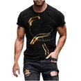 thumbnail image 1 of Cameland Nouveau T-Shirt pour Homme à la Mode Impression 3D Bière Indéterminée Manches Courtes Col Rond T-Shirt Haut de Sport Décontracté Blouses, 1 of 5