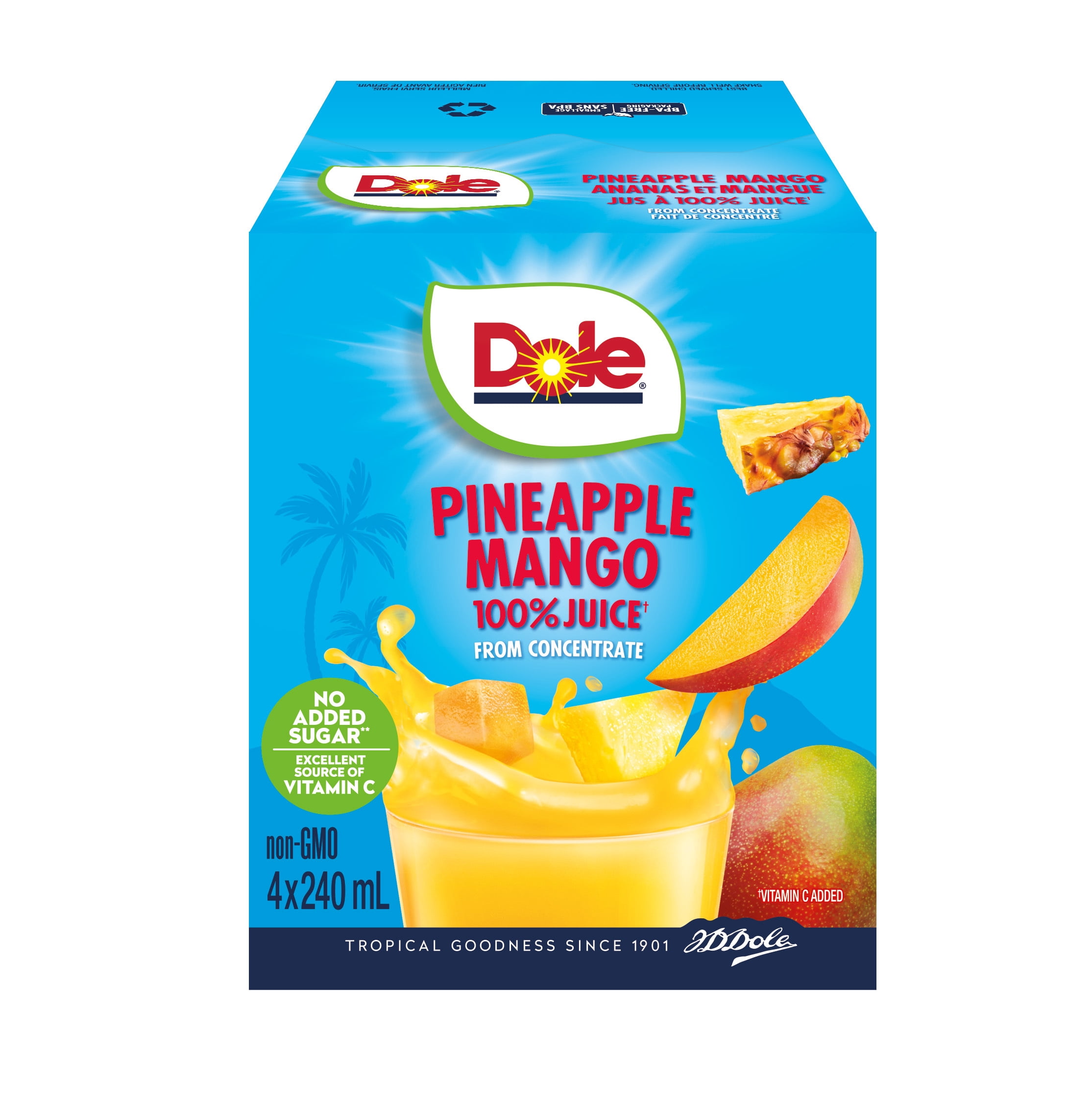 Ananas et Mangue