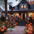 thumbnail image 4 of PEONAVET Halloween InflatablesLarge Scary Horror Tree Halloween Outdoor Decorations Inflatable Blow Up Yard Decoration for Home Party Garden Lawns Store, 4 of 6