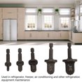 thumbnail image 3 of HVAC Tools Drill Bit Set, Widely Used 5pcs Copper Tube Expander Metal  For Air Conditioner Repair, 3 of 8