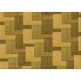 thumbnail image 1 of Ahgly Company Tapis d'Intérieur Lavables en Machine, Rectangle Transitionnel Brun Bronze Foncé, 2' x 5', 1 of 7