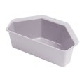 thumbnail image 1 of Oleegame 1PC Spoon And Lid Rest Kitchen Leaking Basket Triangular Kitchen Waste Leaking Basket Sink Side Shelf Gray, 1 of 5