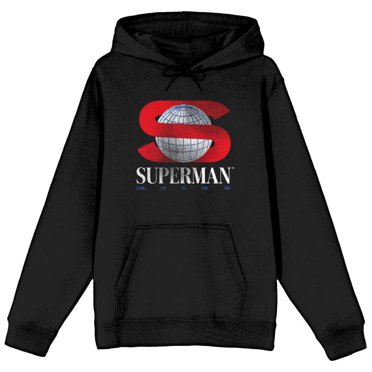 Superman Movie 2025 Look Up In The Sky Adult Black Hoodie