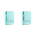 thumbnail image 2 of maskred Portable Mini Clip Fan Working Home Personal 60 USB Fan Outdoor Green Type 2 2Set, 2 of 6