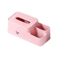 thumbnail image 2 of Tissue Cover Box With Tissue Cell Phone Facial Paper Organizer For Kitchen Bathroom Vanity Countertops Bedroom Dressers And Tables Gift, 2 of 6