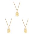 thumbnail image 1 of Transemion Exquisite Eagle Pendant Necklace Symbol Of Courage And Inspiration Gifts gold 3Set, 1 of 6