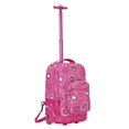 thumbnail image 1 of Rockland R02-PINKZEBRA 19 in. ROLLING BACKPACK - PINKZEBRA, 1 of 4
