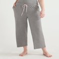 thumbnail image 1 of JUNWELL Women‘s Knit Cropped Sleep Pants  Sizes S to 3X, 1 of 6