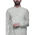 thumbnail image 3 of Atasi Cotton Long Kurta Pajama Set For Men Designer Casual Kurta Pajama Clothing, 3 of 3