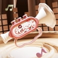 thumbnail image 5 of Fesfesfes Kids Hand Clap Drum Percussion Instrument Tambourine with Rattles Educational Early Learning Toy for 0-3 Years Old Musical Toy, 5 of 5