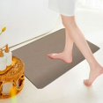 thumbnail image 4 of YIMWNYI Diatomite Floor Mat, Absorbent Bathroom Mat, Non-Slip Drying Mat, Quick-Dry Microfiber Rug, Soft and Durable Bath Mat for Home, Ideal for Shower and Sink Areas, 4 of 6