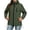 Army Green#womens hooded rain coat, variant on Brnmxoke Womens Rain Coats with Hood Summer Casual Waterproof Zip Up Rain Jacket Lightweight Packable Outdoor Windbreaker with Zipper Pockets Multicolor,XXL