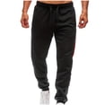 thumbnail image 1 of Pisexur Mens Sweatpants Elastic Waist Drawstring Workout Pants for Men Casual Lightweight Sweat Pants with Pockets Elastic Bottom Plus Size Sweatpants S-3XL, 1 of 6