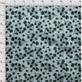 thumbnail image 4 of oneOone Rayon Light Blue Fabric Floral Fabric For Sewing Printed Craft Fabric By The Yard 56 Inch Wide, 4 of 4