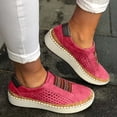 thumbnail image 1 of DPTALR Chaussures Décontractées pour Femmes à Bout Rond Ajouré à Enfiler Espadrilles à Semelle Épaisse, 1 of 7