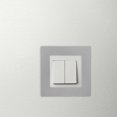 thumbnail image 4 of OFFIGAM 3Pcs Flame Retardant Covers Grey Wall Plate For Home Use, 4 of 8