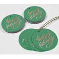 thumbnail image 4 of Inkdotpot Rose Gold Foil Paper Hang Tags Happy Holiday Favor Tags 100 Pieces, 4 of 6