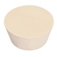 thumbnail image 3 of Unique Bargains White Tapered Shaped Solid Rubber Stopper for Lab Tube Stopper Size #20, 3 of 3