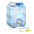 thumbnail image 1 of Container with Faucet Camping Equipment Outdoor Water Bucket for Hiking (10L), 1 of 6