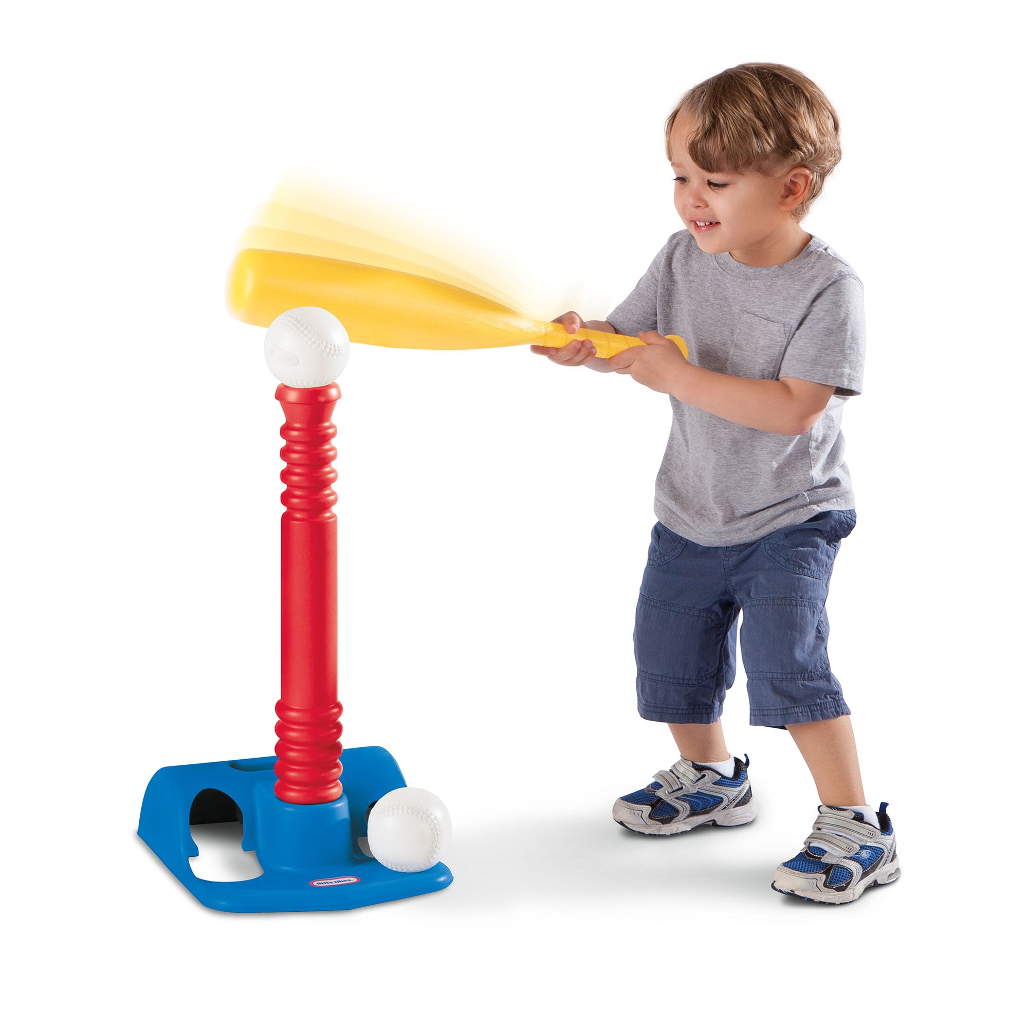 Jeu de tee-ball Little Tikes TotSports, rouge