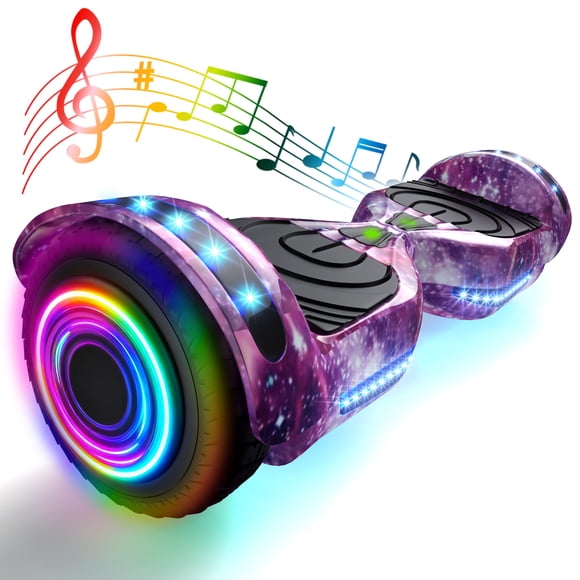 Hoverstar Hoverboard with Bluetooth & LED Lights,Self-Balancing Scooter for Kids & Adults,9 Mph Max Speed, UL 2272 Certified