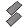 thumbnail image 1 of Outil de Couverture d'Aération de Plancher Filtres en Maille de Couverture d'Aération de Plancher en PVC Couverture d'Aération d'Air de Plancher 2 Pcs, 1 of 9