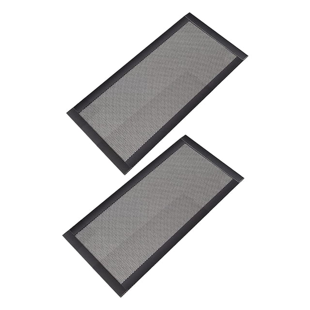 Outil de Couverture d'Aération de Plancher Filtres en Maille de Couverture d'Aération de Plancher en PVC Couverture d'Aération d'Air de Plancher 2 Pcs