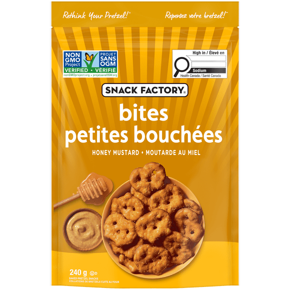 SF Pretzel Crisps Bites Honey Mustard
