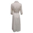 thumbnail image 5 of Fridja Robe Mi-Longue Décontractée à Col en V et Chevilles Womens Bandage en Vrac, 5 of 5