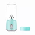 thumbnail image 2 of Juicer Portable Juicer Cup Rechargeable USB 420ml 800mAh Battery Outdoor Travel Juicing 1Pcs Light Blue Rkxzt, 2 of 9