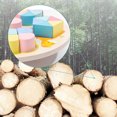 thumbnail image 3 of Wooden Shape Puzzle Triangle Rectangle Shape Sorter Toy Early Educational Toy, 3 of 10