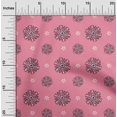 thumbnail image 1 of oneOone Georgette Viscose Fabric Floral Block Print Sewing Fabric BTY 42 Inch Wide, 1 of 4