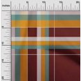 thumbnail image 1 of oneOone Polyester Lycra Fabric Madras Check Printed Fabric 1 Yard 56 Inch Wide, 1 of 4