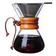 thumbnail image 1 of Choosebetter Cafetière Cafetière en Verre Résistant aux Hautes Températures pour Infusion Goutte à Goutte avec Filtre en Acier Inoxydable, 1 of 6