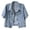 Light Blue, variant on Stylish Women's Casual Jackets - Short Sleeve Collared Denim Coat for Everyday Wear and Date Nights - Trendy and Versatile Statement Piece