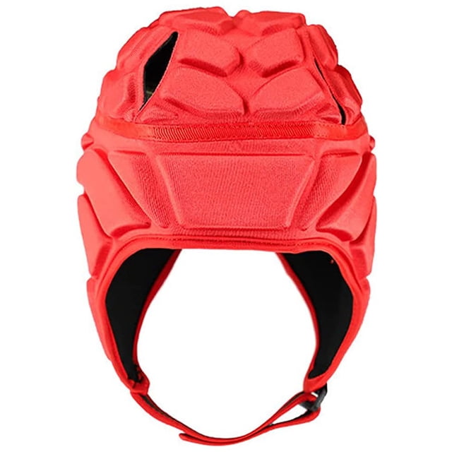 Football Soft Shell Protective Headgear Rugby Headguards Soft Padded Headgear Football Helmet Adjustable Flag Football Helmet Soccer Goalie Head Protection for Kids Youth Adult Team Sports Training