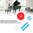 thumbnail image 3 of Piano Tuning Tool, Caoutchouc Tuning Sourdine Élasticité Multifonctionnelle Laine Feutre Bande pour la Réparation d'Instruments de Musique, 3 of 8