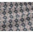 thumbnail image 5 of oneOone Viscose Jersey Fabric Leaves & Floral Block Printed Craft Fabric BTY 60 Inch Wide, 5 of 5