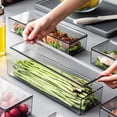thumbnail image 4 of Refrigerator Crisper Transparent Sealed Storage Tank Food Freezer Silicone Food Storage Bags Large Snack Storage Bags Reusable Silicone Sandwich Reusable Reusable Sandwich Bag Reusable Silicone Food, 4 of 4