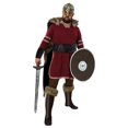 thumbnail image 2 of Men's Burgundy Viking Costume, 2 of 3