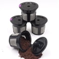 thumbnail image 5 of Tasses K Réutilisables pour Keurig, Filtres à Café Universels Rechargeables pour Cafetière à Portion Individuelle, Lot de 3 Dosettes Réutilisables, Noir, 5 of 5