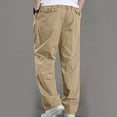 thumbnail image 4 of Mustard Yellow Cargo Sport Athletic Brunch Jogger Going Out Pants for Man Summer Fall Loose Fit Overall Straight Leg Basic Long Leg Jumpsuits Pants Unitard Mens 2025 Clothing 3XL, 4 of 5