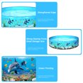 thumbnail image 2 of Portable Inflation-free Hard Plastic Swimming Pool Folding Pool Family Swimming Pool Round Swimming Pool for, 2 of 5
