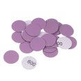 thumbnail image 1 of Unique Bargains 25 Pack 1-Inch Purple Sanding Discs 600 Grits Hook & Loop Professional Aluminum Oxide Sandpaper Mini Size, 1 of 5