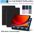 thumbnail image 2 of Magnetic Tablet Cover For Samsung Galaxy Tab S8 S9 Ultra 14.6 S7 Plus FE 12.4 11 inch TB-X900 X910 X610 Case Pencil Holder Funda Green Tab S9 Ultra 14.6, 2 of 6