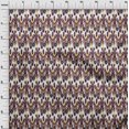thumbnail image 3 of oneOone Cotton Silk Fabric Tree Style Ikat Fabric Prints By Yard 42 Inch Wide, 3 of 4