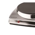 thumbnail image 2 of Brentwood Stainless Steel Portable Electric Burner Hotplate, 2 of 7